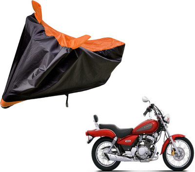 Auto Hub Two Wheeler Cover for Yamaha(Enticer, Black, Orange)