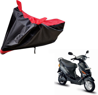 Amanzo Two Wheeler Cover for Hero(E Sprint, Black, Red)