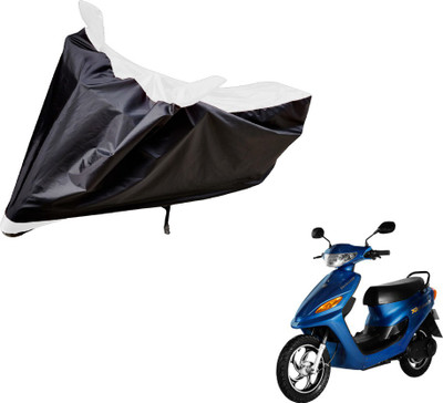 Auto Hub Two Wheeler Cover for Universal For Bike(Yo Electron, Black, White)