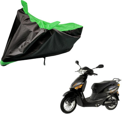 Flipkart SmartBuy Two Wheeler Cover for Hero(Electric Zippy, Black, Green)