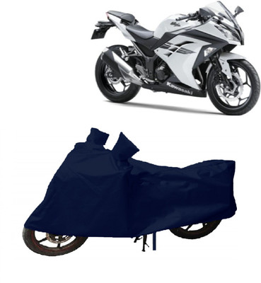 Elegance Two Wheeler Cover for Kawasaki(Ninja 300, Blue)