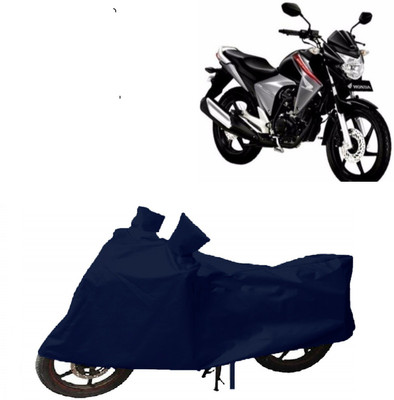 APNEK Two Wheeler Cover for Honda(Unicorn Dazzler, Blue)
