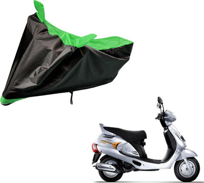 Auto Hub Two Wheeler Cover for Mahindra(Duro, Black, Green)