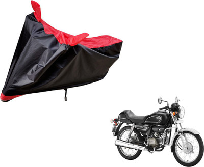 Amanzo Two Wheeler Cover for Hero(Splendor Pro Classic, Black, Red)