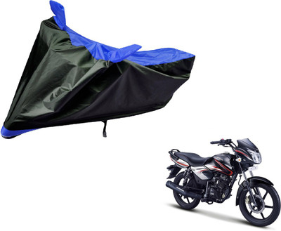 Auto Hub Two Wheeler Cover for TVS(Pheonix, Black, Blue)