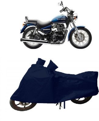Elegance Two Wheeler Cover for Royal Enfield(Enticer, Blue)
