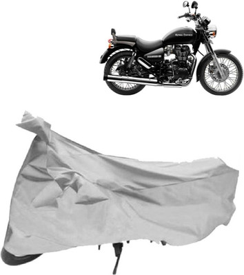 AutoRash Two Wheeler Cover for Royal Enfield(Thunderbird 350, Silver)