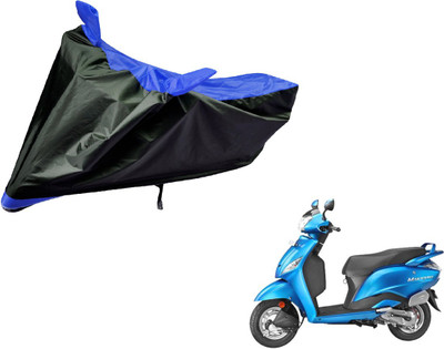 Auto Hub Two Wheeler Cover for Hero(Maestro, Black, Blue)