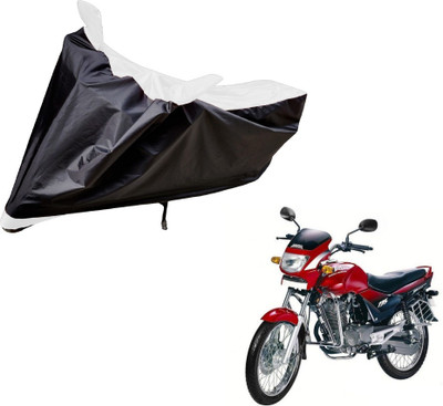 Flipkart SmartBuy Two Wheeler Cover for Hero(Ambition, Black, White)