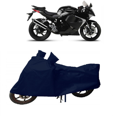 APNEK Two Wheeler Cover for Hyosung(GT250R, Blue)