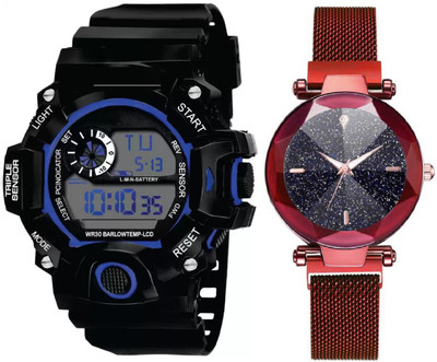 blutech Analog Watch  - For Couple