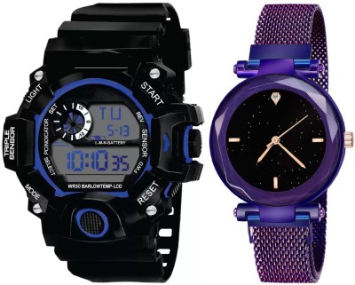 blutech Analog Watch  - For Couple