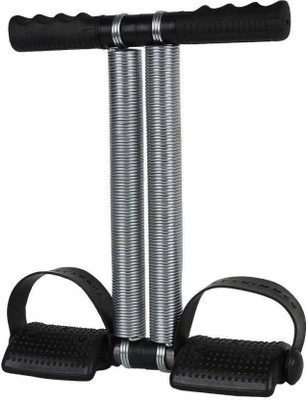 Khargadham Smart Double Spring Tummy Trimmer Ab Exerciser(Black)