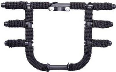 WHEETOYKART 3 Pipe Rope Based Black Leg Guard_5005 Bike Crash Guard(Universal For Bike)