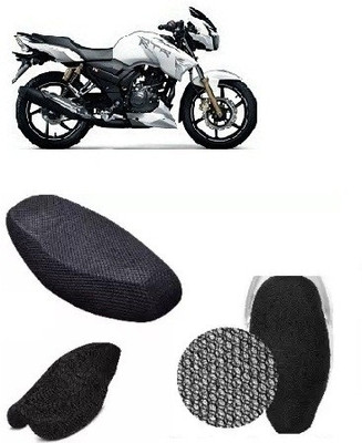 FitSeat cool mesh a-173 Single Bike Seat Cover For TVS Apache