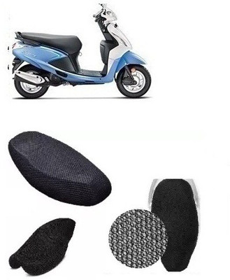 FitSeat cool mesh a-151 Single Bike Seat Cover For Hero Pleasure