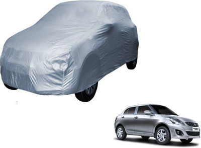 ask Car Cover For Maruti Suzuki Swift Dzire (Without Mirror Pockets)(Silver)