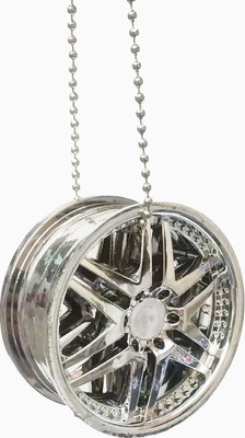 EliteAuto Alloy Wheel Style Hanging ornament Car Car Hanging Ornament(Pack of 1)