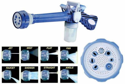 NMS TRADERS Ez Jet Water 8 In 1 Turbo Spray Gun for Gardening, Car Wash Pressure Washer