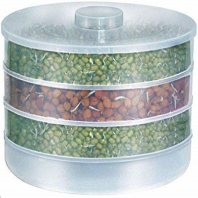 RADHE ENTERPRISE Plastic Sprout Maker  - 1000 ml(Clear)