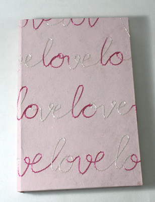 Camlon Exports No A4 Diary Unruled 96 Pages(Purple, White, Red)