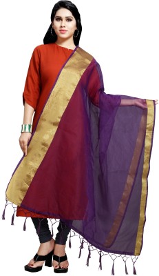 sarvagny clothing Polyester Solid Women Dupatta