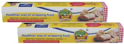 SHI PAP WRAP FOOD WRAPPING PAPER ROLL OF 21 MTR. (PACK OF 2 ROLLS) Parchment Paper(Pack of 2, 42 m)