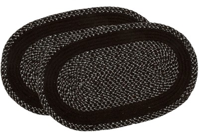 KUBER INDUSTRIES Cotton Door Mat(Brown, Free, Pack of 2)