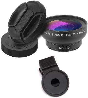 NICK JONES Micro & Wide Angle Telephoto Lens 0.45X Super Wide Angle...