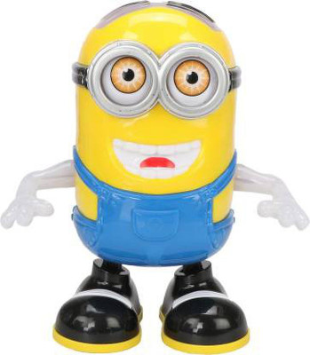 Kidz N Toys Dancing minion despicable me 3 with Music Flashing Lights and Real Dancing Action(Yellow)