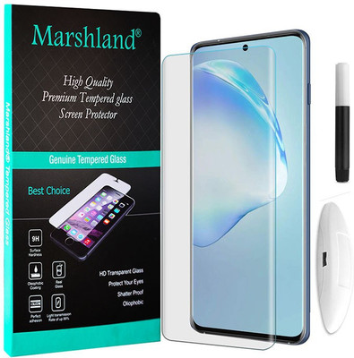 MARSHLAND Tempered Glass Guard for Tempered glass samsung galaxy s20(Pack of 1)