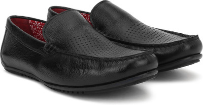 V8 by Ruosh Siena Loafers For Men(Black , 7.5)