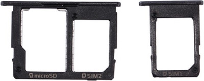 Spares4ever Sim Card Tray(Compatible With Samsung Galaxy J8 J810F Black)