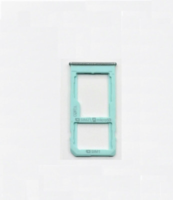 Spares4ever Sim Card Tray(Compatible With Samsung Galaxy A60 A606F Blue)