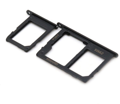 Spares4ever Sim Card Tray(Compatible With Samsung Galaxy A6 2018 Black)