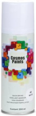 Cosmos Paints Gloss White Spray Paint 200 ml(Pack of 1)