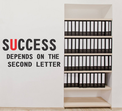 Littlebuds 50 cm Success Removable Sticker(Pack of 1)