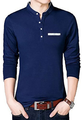 OFF on FastColors Solid Men Mandarin