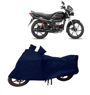 APNEK Two Wheeler Cover for Hero(Passion Pro, Blue)