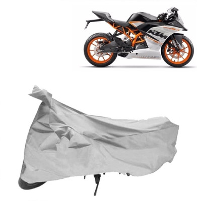 Elegance Two Wheeler Cover for KTM(RC 390, Silver)