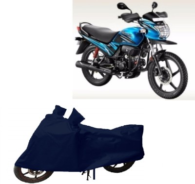 APNEK Two Wheeler Cover for Hero(Passion Pro TR, Blue)