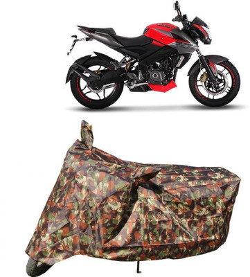Elegance Two Wheeler Cover for Bajaj(Pulsar 200 NS DTS-i, Multicolor)