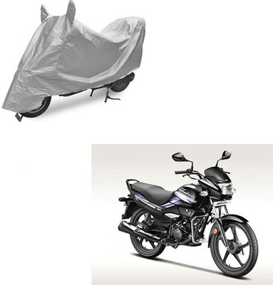Mdstar Waterproof Two Wheeler Cover for Hero(Super Splendor, Grey)