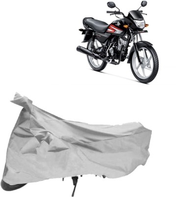 Genipap Two Wheeler Cover for Honda(CD 110 Dream, Silver)