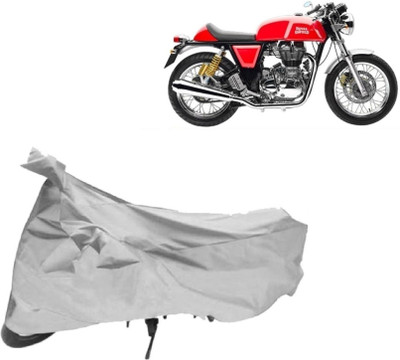 AutoRash Two Wheeler Cover for Royal Enfield(Continental GT, Silver)