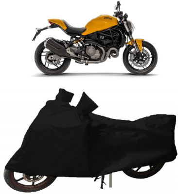 APNEK Two Wheeler Cover for Ducati(Monster 82, Black)