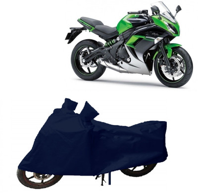 APNEK Two Wheeler Cover for Kawasaki(Z250, Blue)