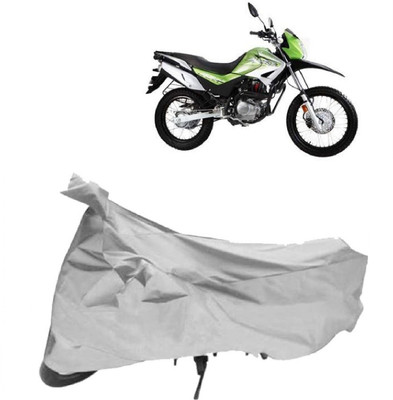 AutoRash Two Wheeler Cover for Hero(Impulse, Silver)