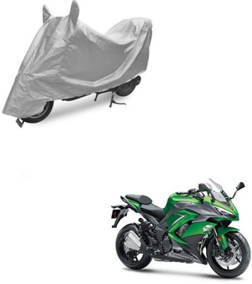 Flipkart SmartBuy Waterproof Two Wheeler Cover for Kawasaki(Ninja 1000, Grey)