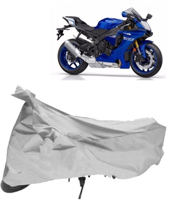 AutoRash Two Wheeler Cover for Yamaha(YZF R1, Silver)